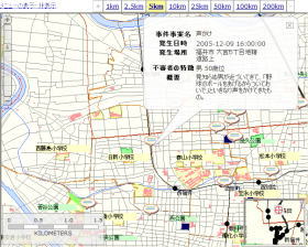 アイコン情報の表示例